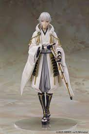 刀剣乱舞 online より 鶴丸国永 8分の1スケールフィギュア 10月29日予約開始 グッドスマイルオンラインショップ予約特典は鶴丸国永の刀チャーム オランジュ 男キャラ 武士