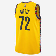They can't keep this new alt biggie smalls jersey in stock at barclay's center. Notorious B I G Biggie Swingman Collector Edition Jersey Brooklyn Nets