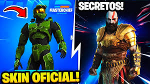 Epic has accidentally attached the upcoming master chief outfit to the kratos encrypted file #fortnite pic.twitter.com/9stnlciq4y. Filtrado Halo Master Chief Llega A Fortnite Kratos Nueva Skin Secretos Temporada 5 Youtube
