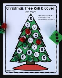 Christmas Tree Roll Cover Christmas Math Games Simply Kinder Christmas Math Games Christmas Math Christmas Math Centers