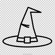 Coloring Book Drawing Witch Black And White Hat Png Clipart Area Ausmalbild Black And White Child