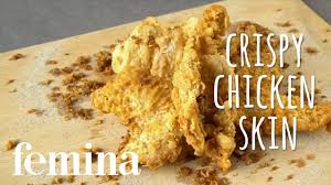 Teksturnya tipis dan garing dengan rasa gurih yang enak. Crispy Chicken Skin Resep Ide Makanan Makanan Jalanan
