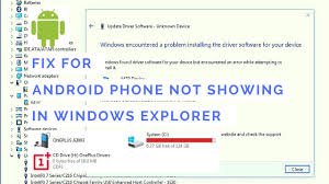 Tutorial fix error 105 gameguardian for free fire (hack free fire). Fix For Android Device Not Showing In Windows Explorer Mtp Fix For Oneplus Gadget Mod Geek