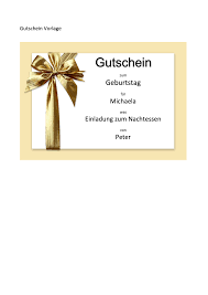 Ausdrucken gutschein geburtstag vorlage word. Kostenlose Gutschein Vorlagen Im Word Format Vorla Ch