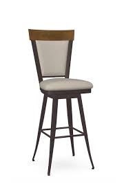 Traditional bar stools with backs. Buy Amisco S Eleanor Formal Swivel Bar Stool Free Shipping