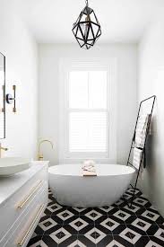 Black And White Bathroom Tiles Australia These Are The 10 Most Beautiful Rooms In Australia White Bathroom Interior Free Standing Bath Tub Black Bathroom