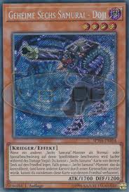 Falls diese karte durch kampf oder einen karteneffekt zerstört wird: Geheime Sechs Samurai Doji Yugioh Karte Secret Six Samurai Doji Yugioh Card Spirit Warrios Spwa De004