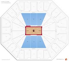 colonial life arena lower level side basketball seating