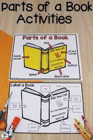 Parts Of A Book Poster Worksheet Concepts Of Print Resources Parts Of A Book Concepts Of Print Kindergarten Books