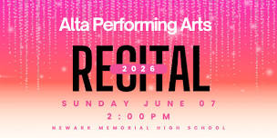 Alta Performing Arts Recital 2026