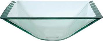 aquamarine 16.5 inch square clear
