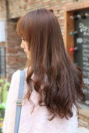Back View Of Korean Long Hairstyle Hairstyles Weekly Long Hair Styles Long Layered Haircuts Hair Styles 2017