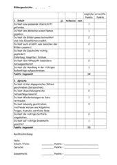 Eine erzählung kann anhand eines bildes oder einer bilderfolge verfasst werden. Deutsch Arbeitsmaterialien Aufsatzbewertung Beurteilunsbogen Bildergeschichte 4teachers De