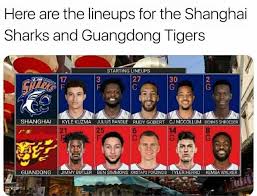 Kyle kuzma only missed four games during the regular season but acknowledged that he felt the physical toll from last season this year. Here Are The Lineups For The Shanghai Sharks And Guangdong Tigers 30 Shanghai Kyle Kuzma Julius Randle Rudy Gobert Cj Mccollum Dennis Shroeder Guandong Jimmy Butler Ben Simmons Tyler Herro Kemba Walker