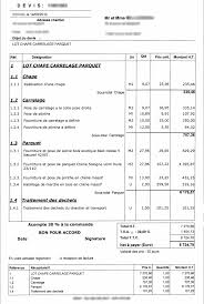 Prix pose carrelage au m2. Exemple De Devis Revetement De Sols