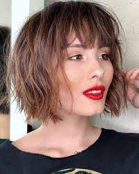 19 Best Curly Bob With Bangs For The Most Flattering Haircut Hairstyle In 2021 Hairstyles With Bangs Short Hair With Bangs Short Thin Hair