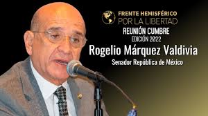 Senador Rogelio Márquez Valdivia ▶ Reunión Cumbre del FRENTE HEMISFÉRICO  POR LA LIBERTAD