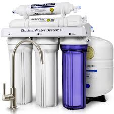Ispring Rcc7 5 Stage Under Sink Reverse Osmosis Drinking Water Filtration System With Superior Quality Filters 75 Gpd Rcc7 The Home Depot Reverse Osmosis Water Filter Osmosis Water Filter Best Reverse Osmosis System