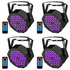 Maybe you would like to learn more about one of these? Lighting Ceiling Fans 4 Pack Black Light Baisun 36 Uv Led Stage Lights By Remote And Dmx Controller For Halloween Wedding Christmas Party Novelty Lighting
