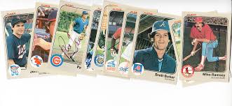 Apr 29, 2021 · back in 1983, the bubble in the baseball card market had already started to form as donruss and fleer had both entered the market in 1981 and all three companies started to boost production. Lot Of 10 Different Autographed 1983 Fleer Baseball Cards Tony Bernazard Brett Butler Pat Tabler Autographsforsale Com