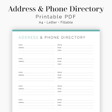 We did not find results for: Adresse Telefonverzeichnis Ausfullbar Druckbare Pdf Etsy