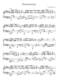 Kevin Macleod Heartwarming Sheet Music For Piano Solo Musescore Com Dear music directors and music supervisors, you're welcome. kevin macleod heartwarming sheet