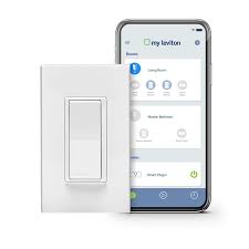 Leviton Decora Smart Wi Fi 15 Amp Light Switch No Hub Required Works With Alexa Google Assistant Wallplate Included White R02 Dw15s 2rw The Home Depot Led Dimmer Leviton Smart Lighting