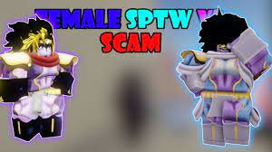 YBA] Female SPTW v2 SCAM - YouTube