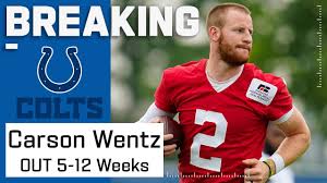He then got enrolled at the north dakota state university on a scholarship. Breaking Carson Wentz Will Miss 5 12 Weeks Youtube