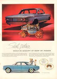 1960 Chevrolet Corvair Body By Fisher Advertisement Life Magazine May 2 1960 Chevrolet Corvair Chevrolet Chevy Corvair