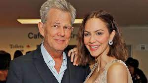 Katharine Mcphee And David Foster Share Wedding Pics Honor Celine Dion And Rene Angelil With Dress Gma