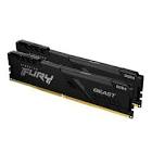 FURY Beast 64GB DDR4 3200MHz CL16 Dual Channel Kit (2 x 32GB), Black - PC4-25600 DDR4 3200 Kingston