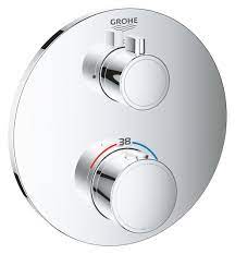 Maybe you would like to learn more about one of these? Grohe 24075000 Grohtherm 1 Way Thermostatic Shower Mixer Chrome Vieffetrade