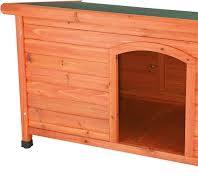 Caseta Trixie Natura Para Conejos - 40x20x28cm - Madera Marrón Resistente  Para Exteriores
