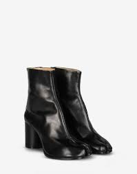 Maison Margiela Leather Tabi Boots Women Maison Margiela Store Margiela Maison Margiela Bottes