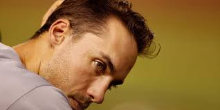 Matt Olson leaves game after HBP