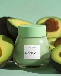 Glow Recipe Avocado Melt Sleeping Mask 80ml Body Skin Care Soften Dry Skin Skin Care