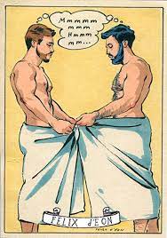 I'll Show You Mine Gay Locker Room 50's Comic Male - Etsy