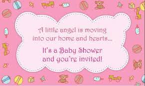A Pretty Baby Shower Invitation Ecard Baby Shower Invitations Invitations Pretty Baby Shower