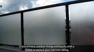 Design a spot for cocktails. 5 Modern Glass Balcony Railing Design Ideas Agm Glass Design