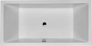 Following the fundamental design, the new shape features an exciting detail: Duravit Wanne Starck X 180x90cm Einbauversion 2 Schragen