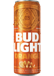 Bud Light Orange 24 12oz Slim Cans Beverages2u