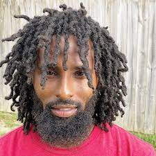 Perfect Ebony Dreadlock Hairstyles For Men Long Curly Hair Men Hair Twist Styles