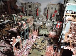 fall of berlin 1945 1 35 scale diorama built by thomas valle 2014 military diorama diorama military modelling