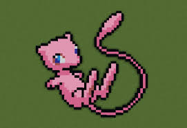 Here Is A Mew Pixel Art By Me Minecraft Speedpaint pixel art another death. reddit