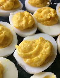 Buttery Deviled Eggs 1840 Farm In 2020 Deviled Eggs Deviled Eggs Recipe Buttery