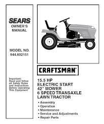 We can easily read books on the mobile, tablets and kindle, etc. Craftsman Tractor Parts Manual 944 602151