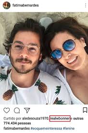 Ficou bem bacana, comentou fátima. Maispb William Bonner Curte Foto De Fatima Bernardes Com Namorado
