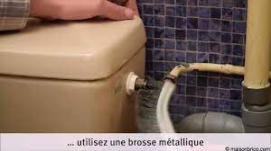 remplacer le robinet d arret d une chasse d eau youtube