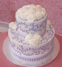 Project Wedding Wedding Cake Fresh Flowers Gorgeous Wedding Cake Periwinkle Wedding